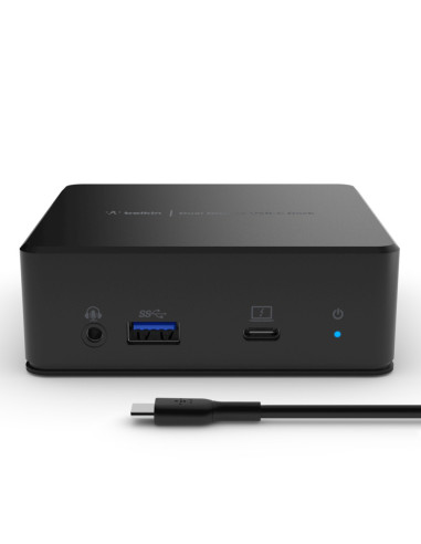 Belkin USB-C Dual Display Docking Station USB 3.2 Gen 1 (3.1 Gen 1) Type-C Negro