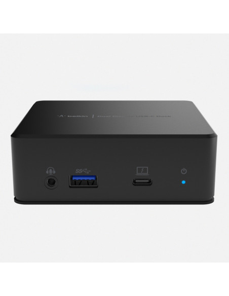 Belkin USB-C Dual Display Docking Station USB 3.2 Gen 1 (3.1 Gen 1) Type-C Negro