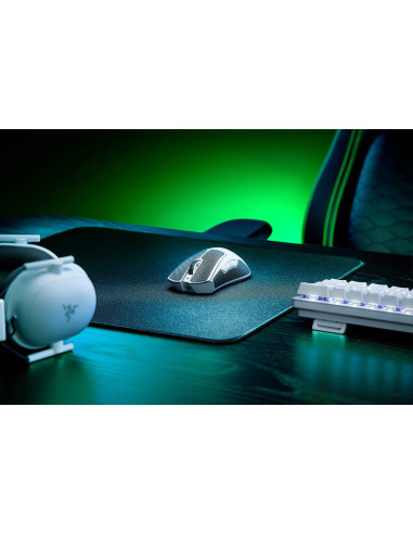 Razer DeathAdder V3 Pro ratón Juego mano derecha RF Wireless + USB Type-C Óptico 30000 DPI