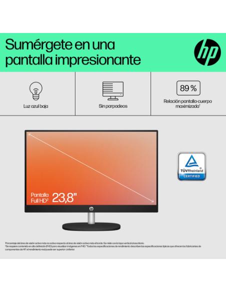 HP 24-cr0110ns AMD Ryzen™ 5 7520U 60,5 cm (23.8") 1920 x 1080 Pixeles PC todo en uno 16 GB LPDDR5-SDRAM 1 TB SSD FreeDOS Wi-Fi 6
