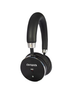 Aiwa HSTBTN-800BK auricular y casco Auriculares Inalámbrico y alámbrico Diadema Llamadas Música Bluetooth Negro 2