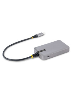 StarTech.com Hub USB-C de 3 Puertos USBA - USB 3.0 de 5Gbps - Alimentado por el Bus - Concentrador USB-C de 3 Puertos USB-A - 2
