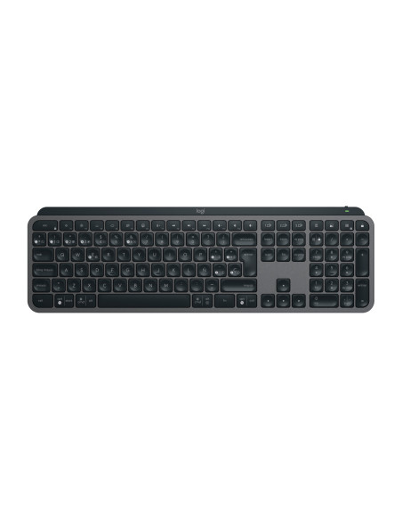 Logitech Master MX Keys Combo for Bussiness teclado Ratón incluido Oficina RF Wireless + Bluetooth QWERTY Español Grafito