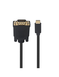 Ewent EC1052 adaptador de cable de vídeo 1,8 m USB Tipo C VGA (D-Sub) 2