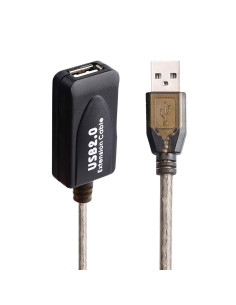 Ewent EW1024 cable USB USB 2.0 25 m USB A Negro 2