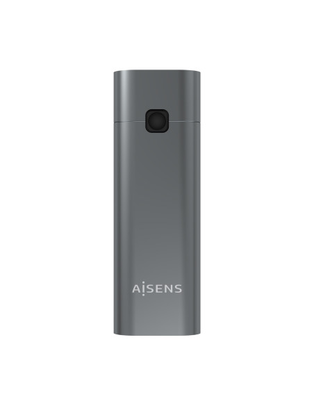 AISENS Caja Externa M.2 (NGFF) ASM2-021GR NVMe a USB3.2 GEN2, Gris