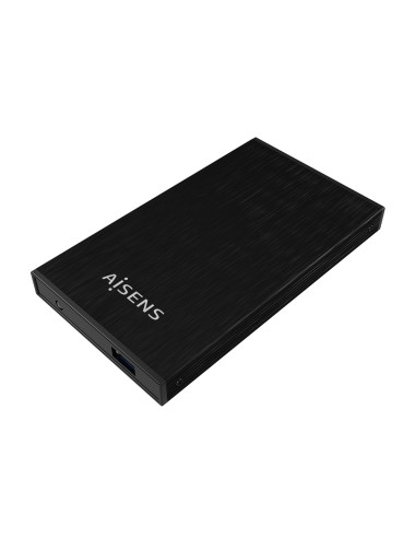 AISENS Caja Externa 2,5″ ASE-2523B 9.5MM SATA a USB 3.0 USB3.1 GEN1, Negra