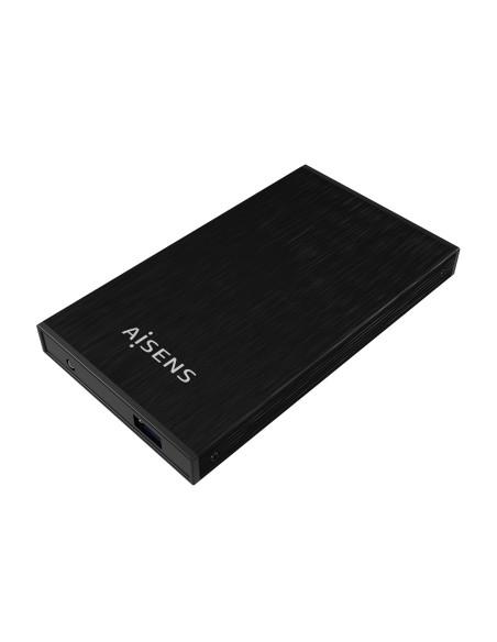 AISENS Caja Externa 2,5″ ASE-2523B 9.5MM SATA a USB 3.0 USB3.1 GEN1, Negra