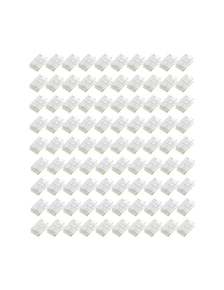 AISENS Conector RJ45 8 Hilos CAT.6 AWG24 (100 UDS)