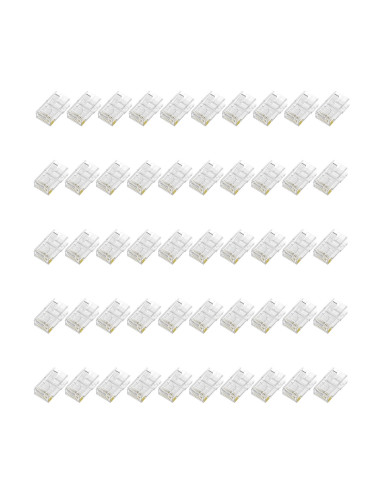 AISENS Conector RJ45 8 Hilos CAT.6 AWG24 (50 UDS)