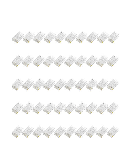 AISENS Conector RJ45 8 Hilos CAT.6 AWG24 (50 UDS)