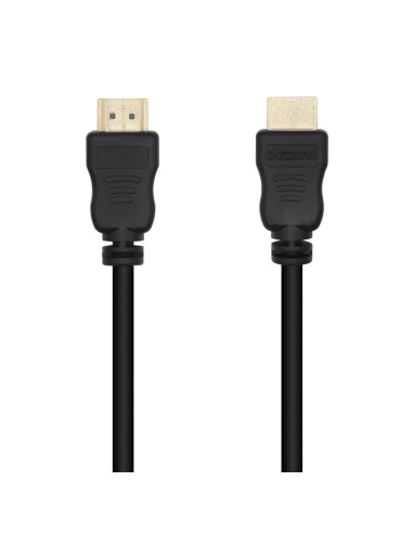 AISENS Cable HDMI V1.4 Alta Velocidad 14+1 CCS, A M-A M, Negro, 1.8 m