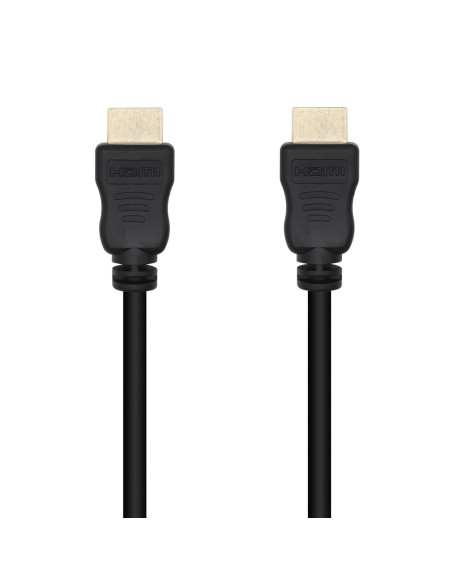 AISENS Cable HDMI V1.4 Alta Velocidad 14+1 CCS, A M-A M, Negro, 1.8 m
