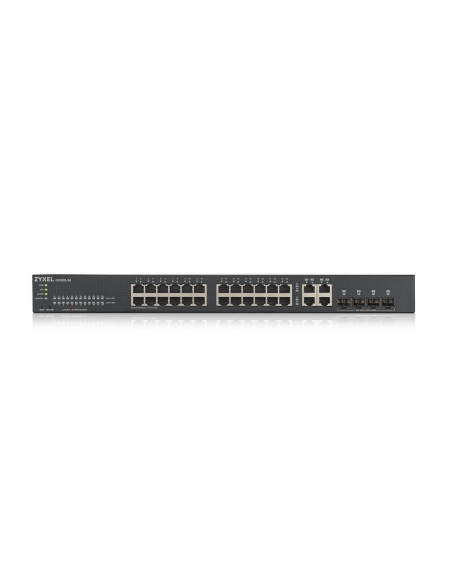 Zyxel GS1920-24V2 Gestionado Gigabit Ethernet (10 100 1000) Negro