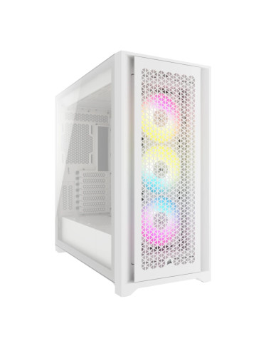 Corsair iCUE 5000D RGB Airflow Midi Tower Blanco