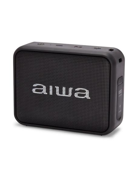Aiwa BS-200BK altavoz portátil o de fiesta Altavoz monofónico portátil Negro 6 W