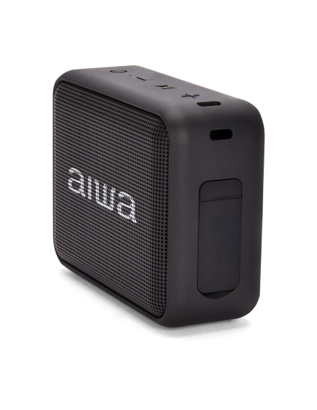 Aiwa BS-200BK altavoz portátil o de fiesta Altavoz monofónico portátil Negro 6 W