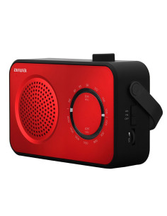 Aiwa R-190RD radio Portátil Analógica Negro, Rojo 2