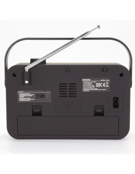 Aiwa R-190RD radio Portátil Analógica Negro, Rojo