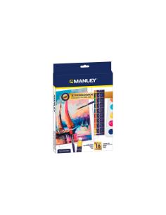 Manley Set Pintura Guiache 16 piezas