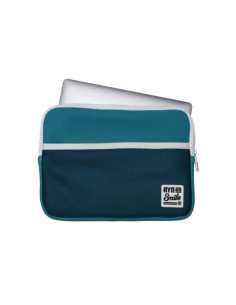 Smile Funda Sleeve para Portátil de 13 y 14 pulgadas Fitness de Neopreno color Azul Turquesa 2