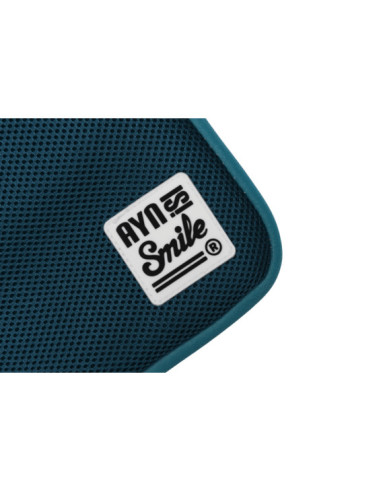 Smile Funda Sleeve para Portátil de 13 y 14 pulgadas Fitness de Neopreno color Azul Turquesa