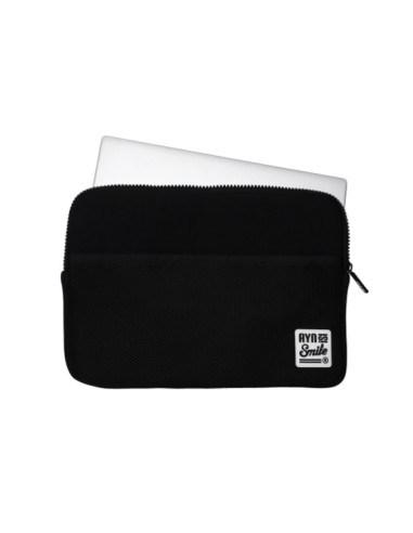 Smile Funda Sleeve para Portátil de 15 pulgadas Fitness de Neopreno color Negro