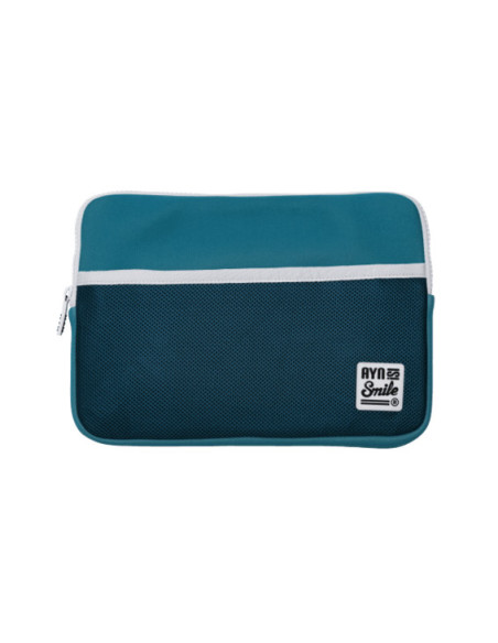 Smile Funda Sleeve para Portátil de 15 pulgadas Fitness de Neopreno color Azul Turquesa
