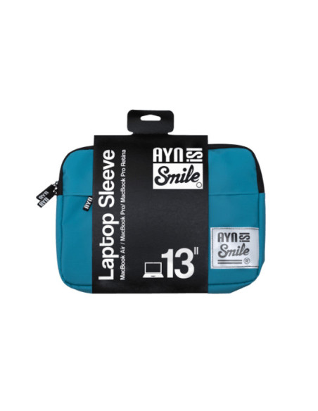 Smile Funda Sleeve para Portátil de 13 y 14 pulgadas Akira impermeable color Azul Turquesa