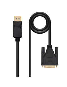 Nanocable Cable conversor DISPLAYPORT a DVI, DP M - DVI M, Negro, 2.0 M