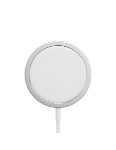 Apple MagSafe Auriculares, Smartphone Plata, Blanco Cargador inalámbrico Interior