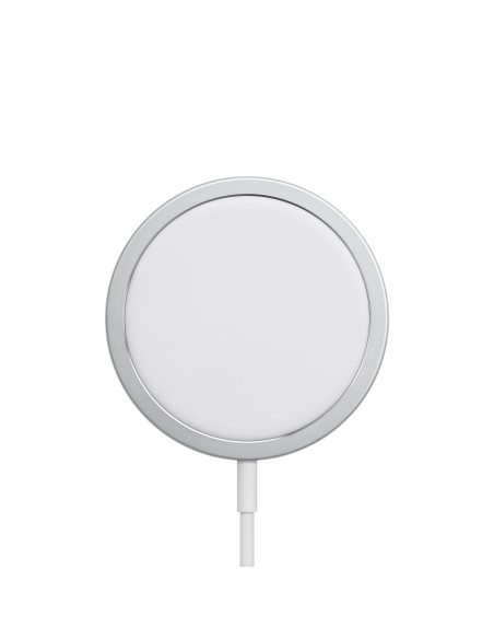 Apple MagSafe Auriculares, Smartphone Plata, Blanco Cargador inalámbrico Interior