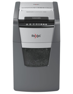 Rexel Optimum AutoFeed+ 130X triturador de papel Corte cruzado 55 dB 22 cm Negro, Plata