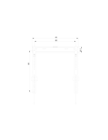 Equip Soporte fijo de pared para TV de 37"-55