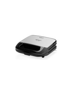 Orbegozo SW 7260 sandwichera 750 W Negro, Plata