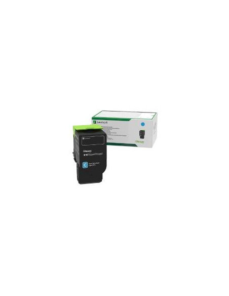 Lexmark 78C2XC0 cartucho de tóner 1 pieza(s) Original Cian