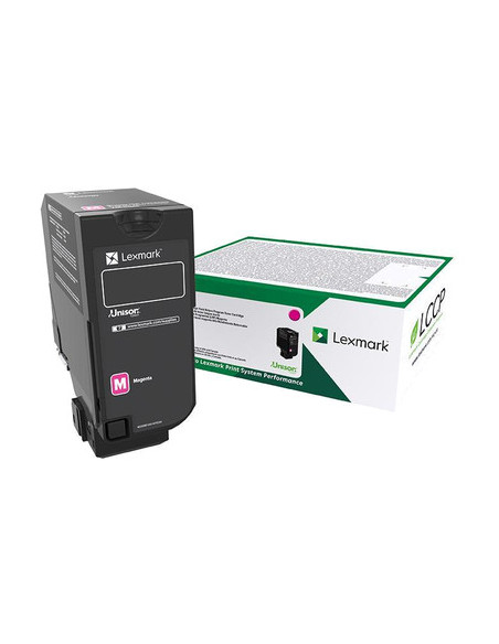 Lexmark 75B20M0 cartucho de tóner 1 pieza(s) Original Magenta