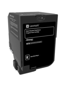 Lexmark 74C2SK0 cartucho de tóner 1 pieza(s) Original Negro