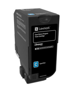 Lexmark 74C20C0 cartucho de tóner 1 pieza(s) Original Cian