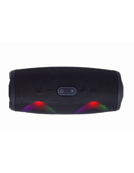 Gembird SPK-BT-LED-02 altavoz portátil o de fiesta Altavoz monofónico portátil Negro 10 W