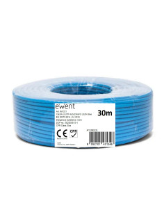 Ewent IM1221 cable de red Azul 30 m Cat6a U UTP (UTP) 2