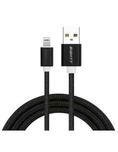 Eightt ECI-2B-2M cable de conector Lightning Negro