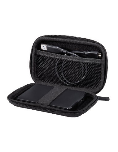 Hama | Funda Protectora para Disco Duro, HHD SSD, Hasta 2,5 ", Materiales  EVA, Color Negro, Dimensiones Ext  10,2 x 3,6 x 16