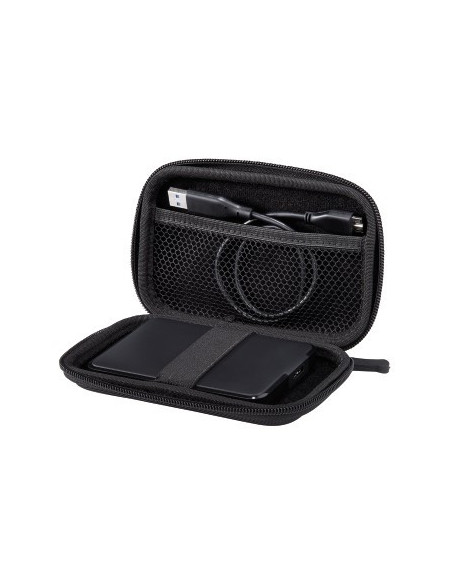 Hama | Funda Protectora para Disco Duro, HHD SSD, Hasta 2,5 ", Materiales  EVA, Color Negro, Dimensiones Ext  10,2 x 3,6 x 16