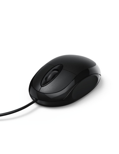 Hama | Ratón MC-100 con Cable Negro