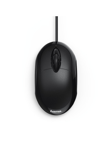 Hama | Ratón MC-100 con Cable Negro