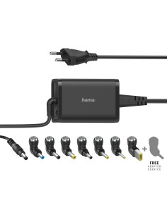 Hama | Cargador universal portátil 8 adapt. de 15-19V 45W
