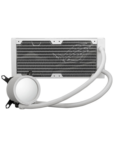 ASUS ROG Ryuo III 240 ARGB White Edition Procesador Kit de refrigeración líquida 12 cm Blanco