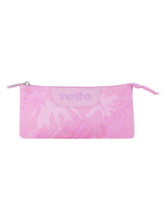 Totto AC52ECO012-2210Z-8IE caja de lápices Estuche suave Poliéster Rosa