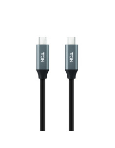 Nanocable Cable USB 3.2 Gen2x2 20Gbps 5A 100W 4K 60Hz USB-C M-USB-C M, 2 m 2